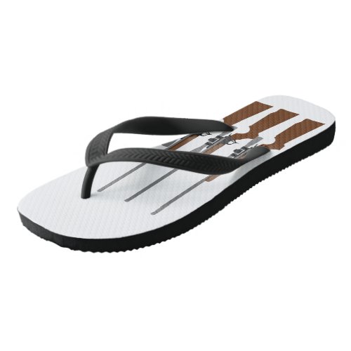 Mc pew pew flip flops