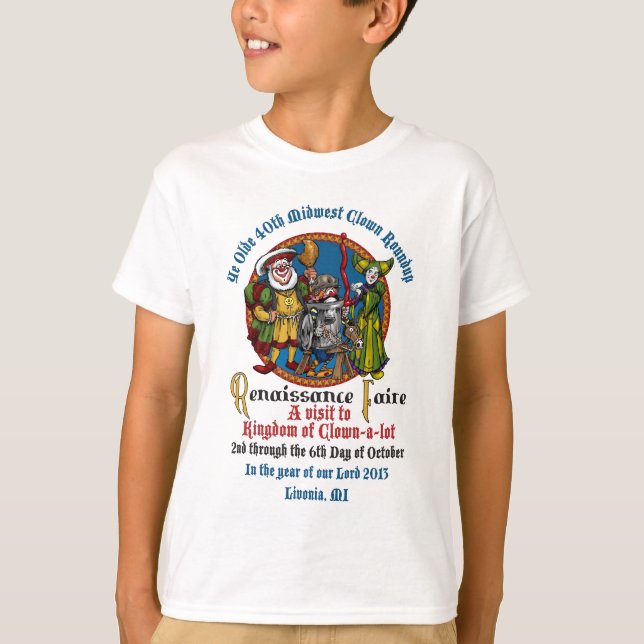 MCA 40th Kids Shirt (Front)