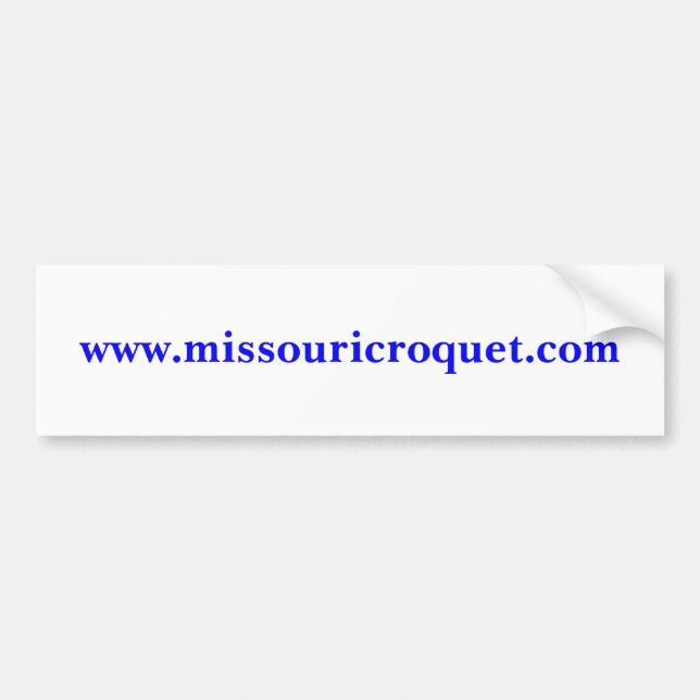 MCA Bumper Sticker (Front)
