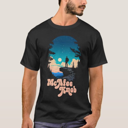 McAfee Knob Roanoke Virginia Appalachian Trail Ove T_Shirt