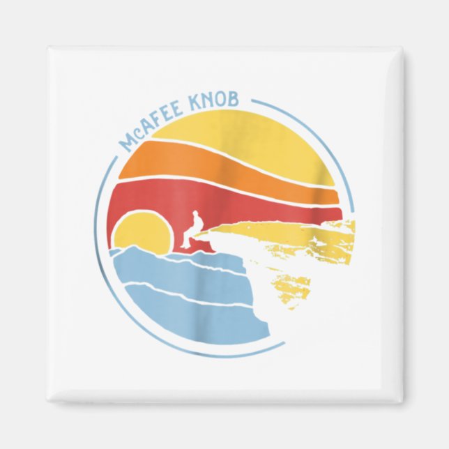 McAfee's Knob Trail Hiking Shirt by Giant Star Magnet (Front)