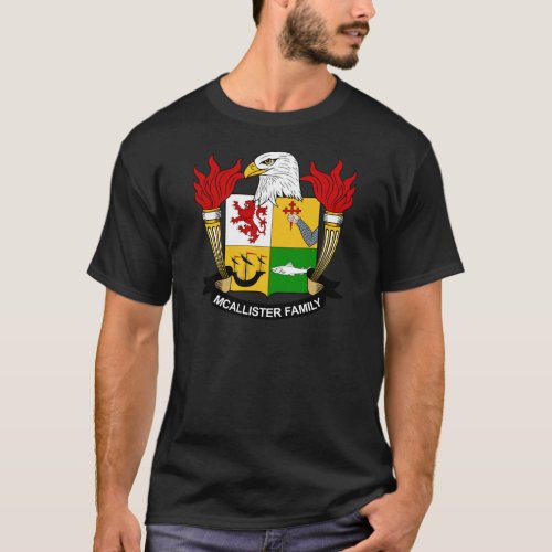 McAllister Family Crest T_Shirt