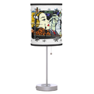 McAnus Street Graffiti #2 Table Lamp