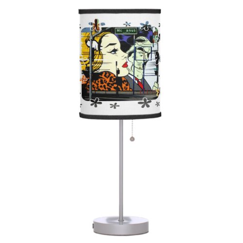 McAnus Street Graffiti 2 Table Lamp