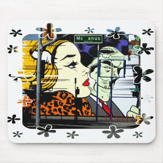 McAnus Street Mouse Pad (Front)
