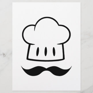 MCBHM CARTOON GRAPHIC LOGO MASTER CHEF HAT BAKER B FLYER