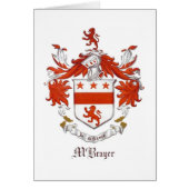 McBrayer Coast of Arms Card (Front)
