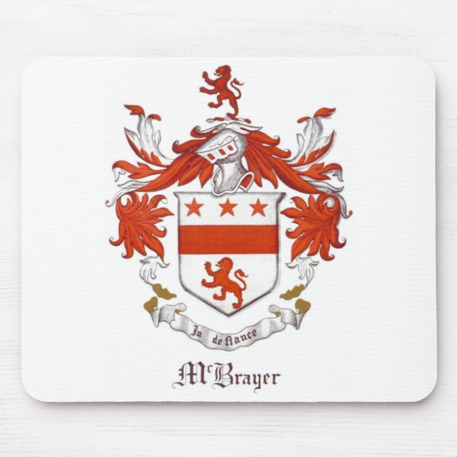 McBrayer Coat of Arms Mousepad (Front)