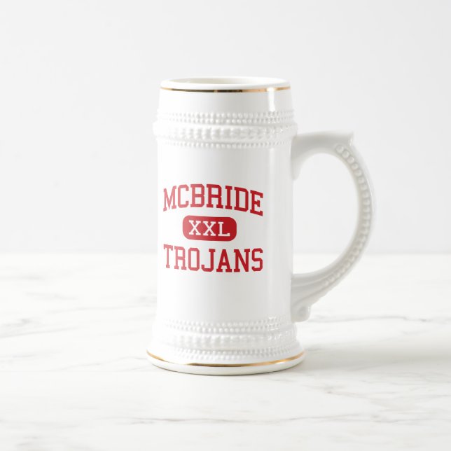 McBride - Trojans - Middle - Muscle Shoals Alabama Beer Stein (Right)