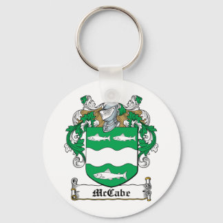 McCabe Family Crest Keychain