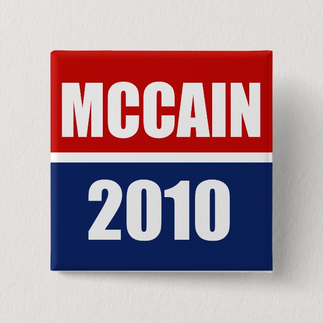 MCCAIN 2010 BUTTON (Front)