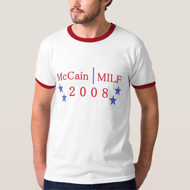 mccain milf t-shirt (Front)