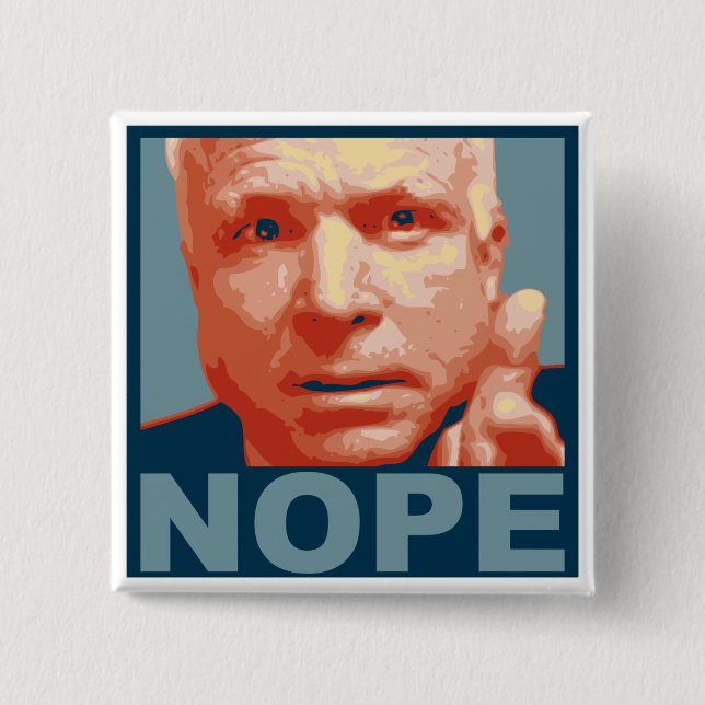 mccain nope button (Front)