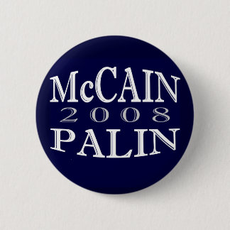 McCAIN PALIN 2008 Blue Button