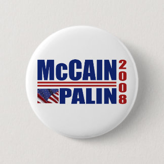 McCain Palin 2008 Button