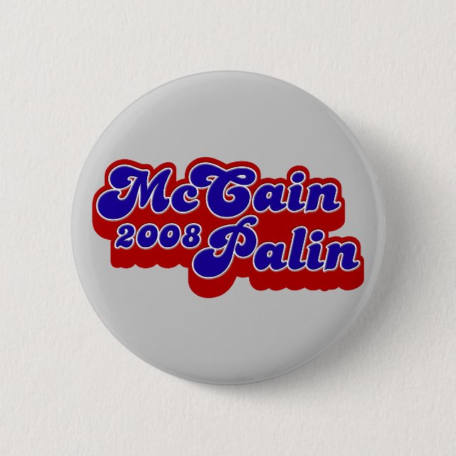 McCain Palin 2008 Buttons (Front)