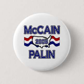 McCain Palin 2008 Pinback Button
