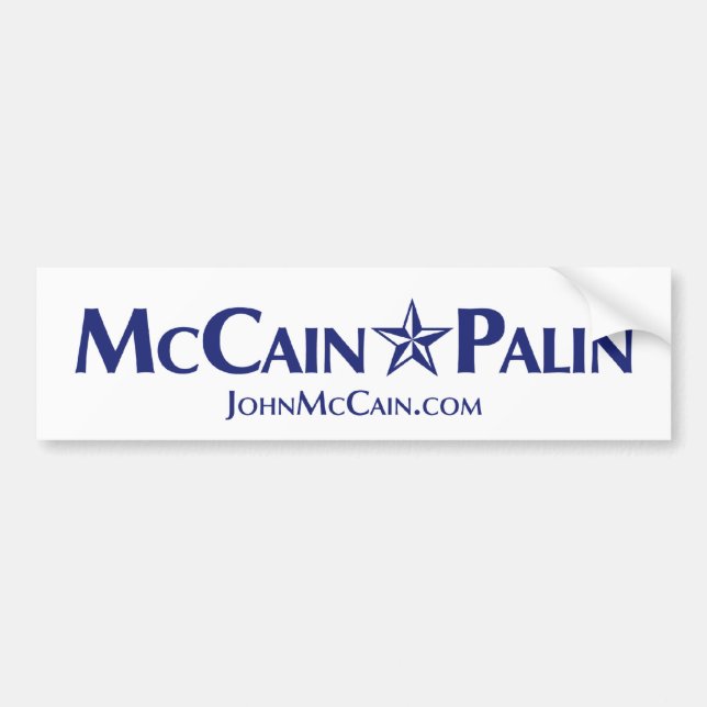McCain-Palin Bumper Sticker (Front)