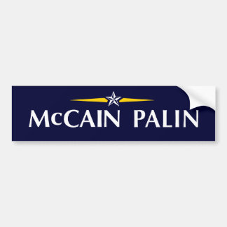 MCCAIN PALIN Bumpersticker Bumper Sticker