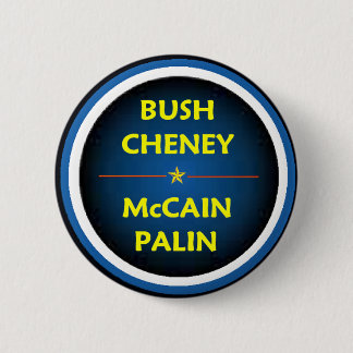 McCain Palin BUSH Button