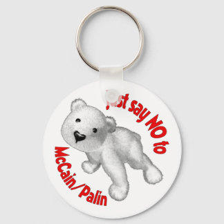 McCain/Palin Just say no Keychain