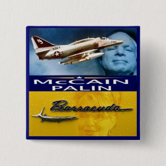 McCain/Palin Square Button
