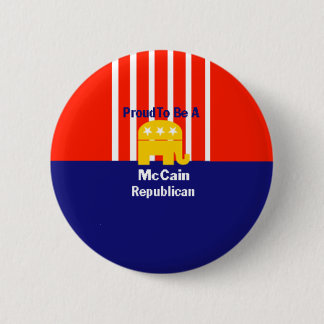 McCain Proud Button