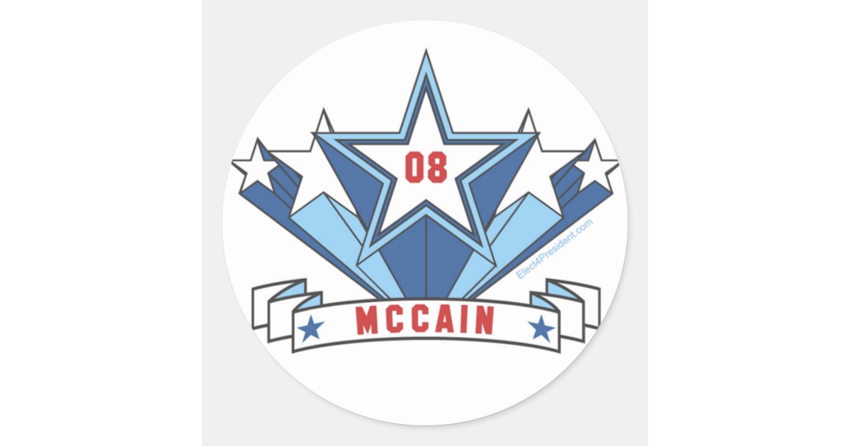 Mcain Racing Sticker Mccain Sticker | Zazzle