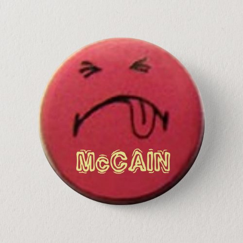 McCain Yuck Button