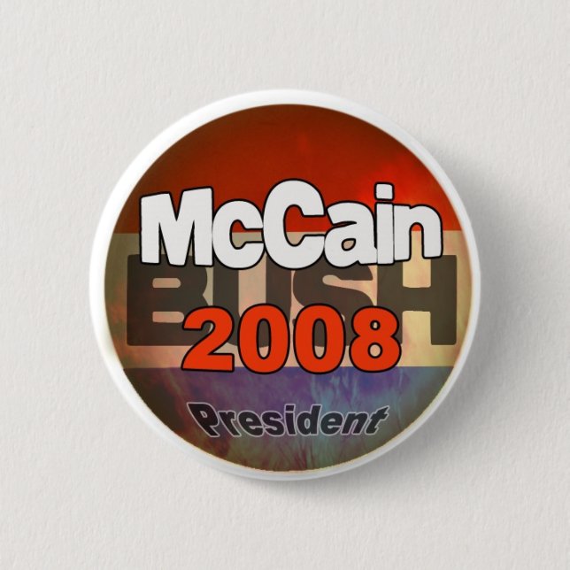 McCainBush Button (Front)
