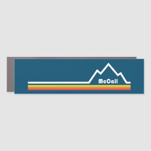 McCall Idaho Car Magnet