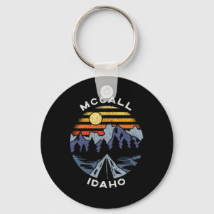 Mccall Idaho Mountains Vacation Camping Souvenir Keychain