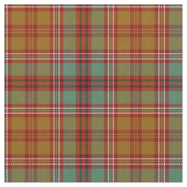 McCall Tartan Print Fabric (Close Up)