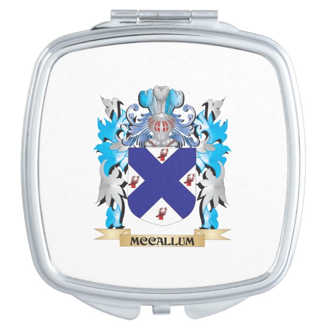 Mccallum Coat of Arms - Family Crest Compact Mirror (Front)
