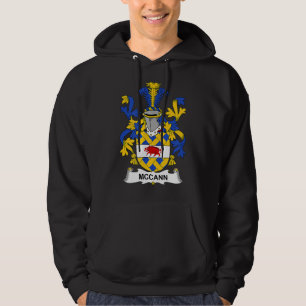 McCann Coat of Arms Family Crest Hoodie