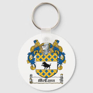 McCann Family Crest Keychain