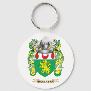 McCartan Coat of Arms (Family Crest) Keychain