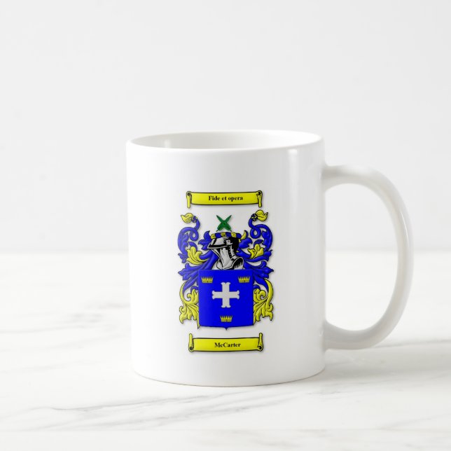 McCarter Coat of Arms Coffee Mug (Right)