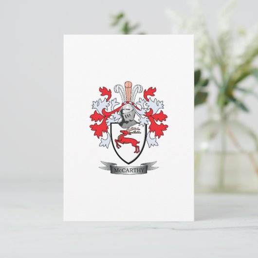 McCarthy Coat of Arms (Standing Front)