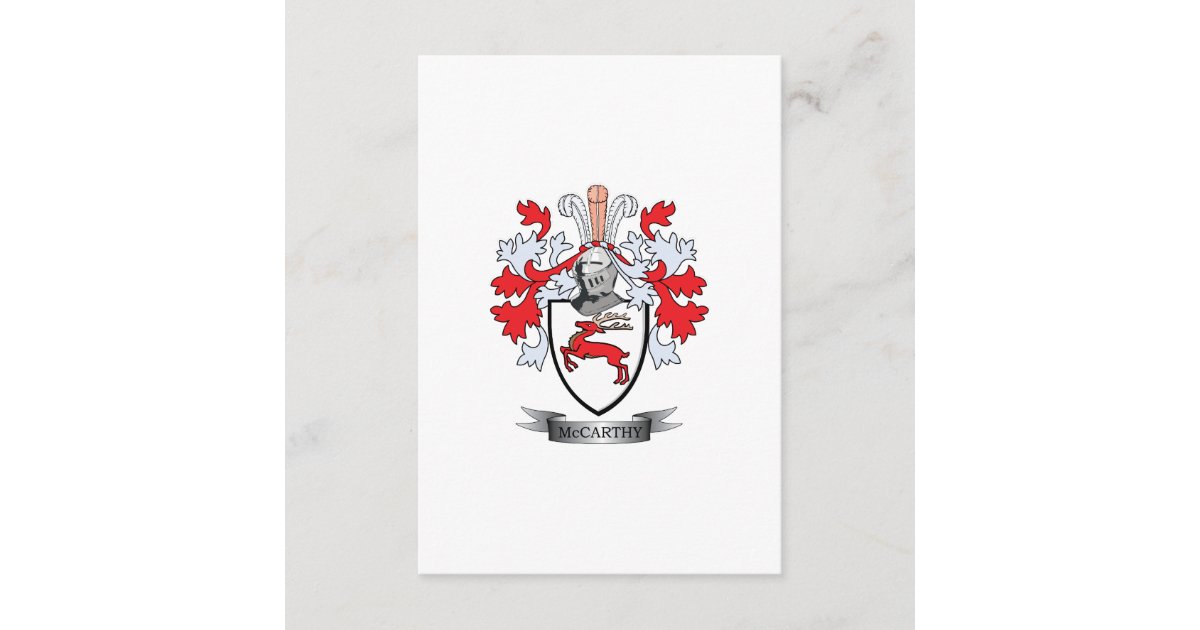 McCarthy Coat of Arms | Zazzle.com