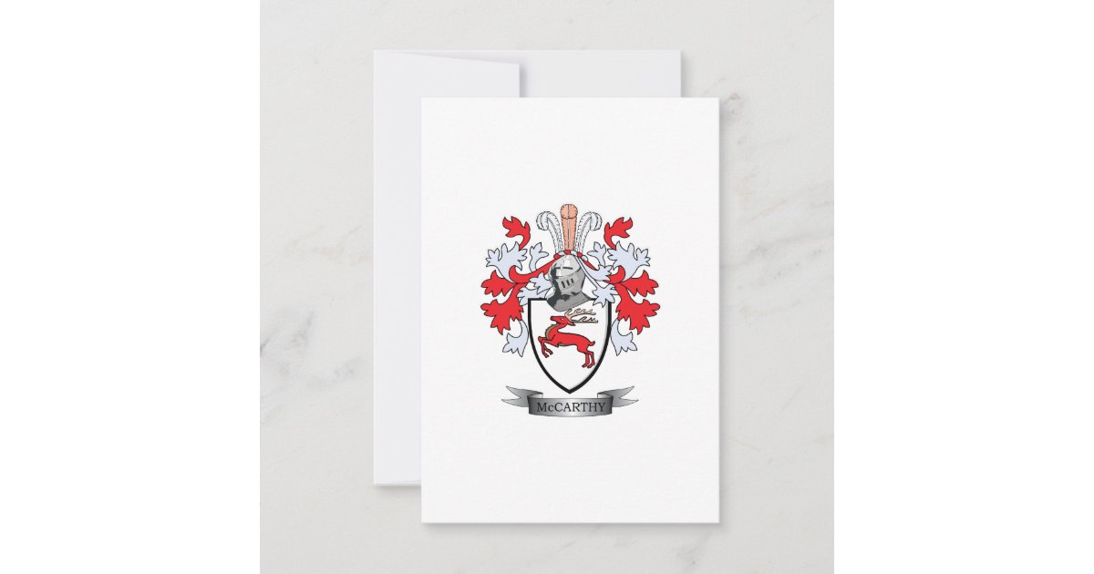 McCarthy Coat of Arms | Zazzle
