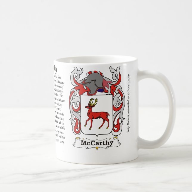 McCarthy Family Coat of Arms mug (Right)