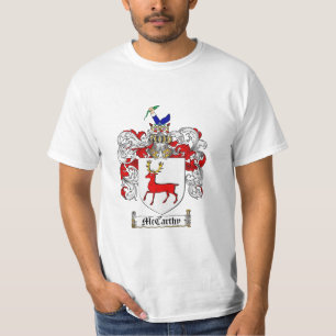 Mccarthy Family Crest - Mccarthy Coat of Arms T-Shirt