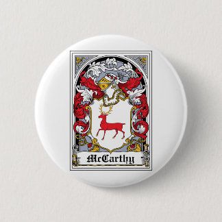 McCarthy Family Crest Pinback Button