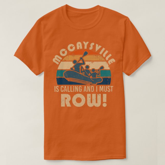 Mccaysville river rafting  T-Shirt (Design Front)