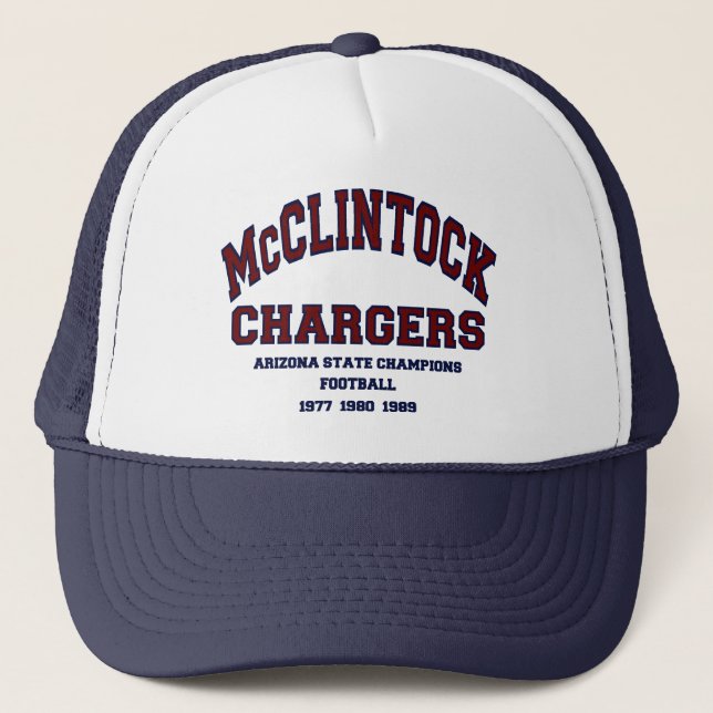 McClintock Chargers Trucker Hat (Front)