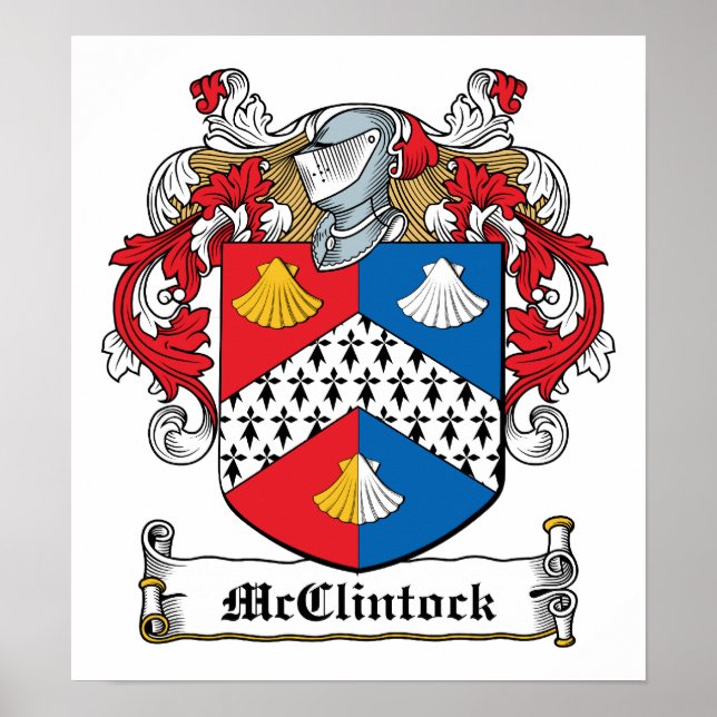 McClintock Family Crest Poster (Front)