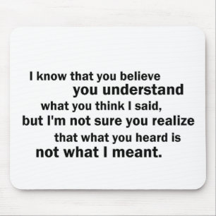 McCloskey on Understanding Mouse Pad