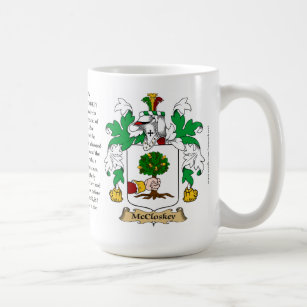McCloskey, the Origin, the Meaning and the Crest Coffee Mug