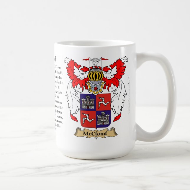 McCloud name, the Origin, the Meaning and the Cres Coffee Mug (Right)